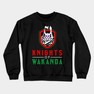 Knights of Wakanda Vertical Crewneck Sweatshirt